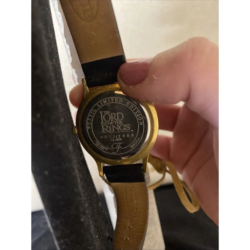Fossil Lord of the Rings Limited Edition Watch LI-2070 W / Box & Map